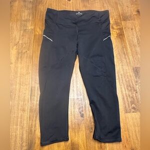 Athleta Black Crop Leggings